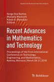 Recent Advances in Mathematics and Technology