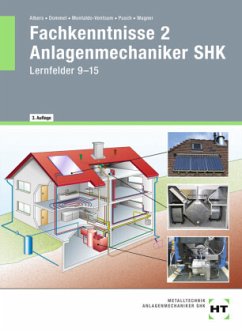 eBook inside: Buch und eBook Fachkenntnisse 2 Anlagenmechaniker SHK, m. 1 Buch, m. 1 Online-Zugang - Albers, Joachim;Dommel, Rainer;Montaldo-Ventsam, Henry