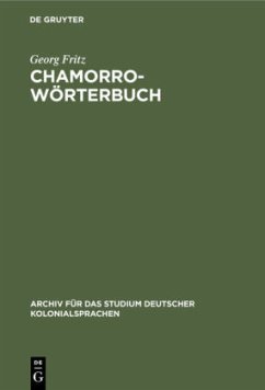 Chamorro-Wörterbuch - Fritz, Georg