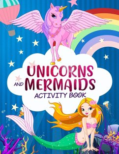 Mermaid Unicorn Activity Workbook - Hall, Harper