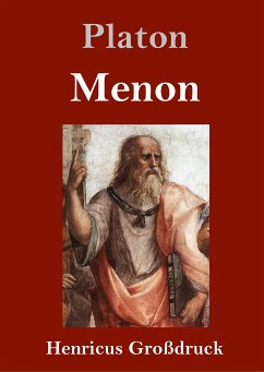 Menon (Großdruck) - Platon