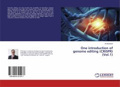 One introduction of genome editing (CRISPR) (Vol.1)