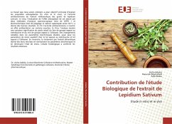 Contribution de l'étude Biologique de l'extrait de Lepidium Sativum - Adaika, Aicha;Bouhamed, Raounek;Nesba, Safa