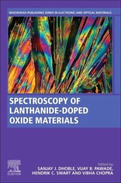 Cover Spectroscopy of Lanthanide Doped Oxide Materials