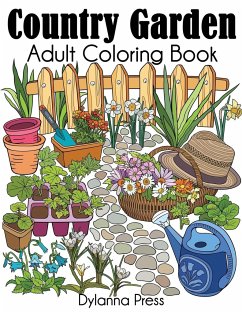 Country Garden Adult Coloring Book - Dylanna Press