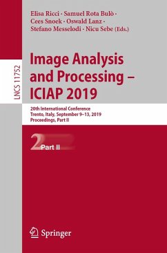 Image Analysis and Processing - ICIAP 2019 (eBook, PDF)