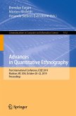 Advances in Quantitative Ethnography (eBook, PDF)