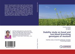 Stability study on basal and non-basal branching genotypes of mustard
