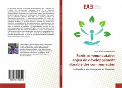 Cover Forêt communautaire: enjeu de développement durable des communautés