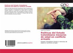Políticas del Estado Colombiano menores de edad en conflicto armado