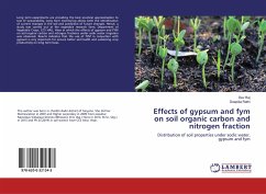 Effects of gypsum and fym on soil organic carbon and nitrogen fraction