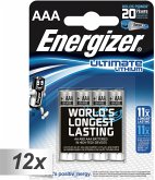 12x4 ENERGIZER Ultimate Lithium Micro AAA LR 03 1,5V