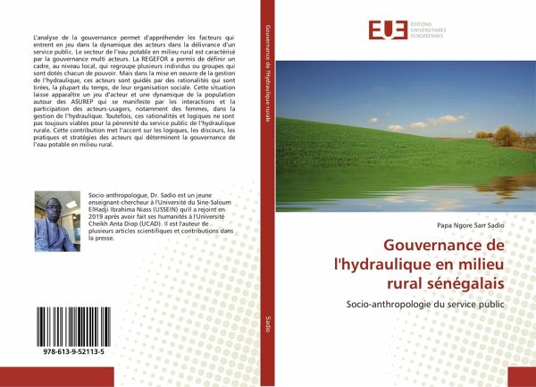 Gouvernance de l'hydraulique en milieu rural sénégalais