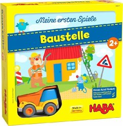 HABA Meine ersten Spiele - Baustelle (Kinderspiel)