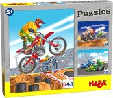 HABA 305120 - Puzzles Motorsport, 48 Teile HABA 305120 - Puzzles Motorsport, 48 Teile