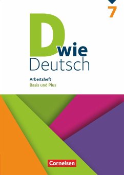 D wie Deutsch 7. Schuljahr - Arbeitsheft mit Lösungen - Grünes, Sven;Heidmann-Weiß, Sandra;Scholz, Matthias