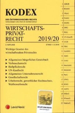 Cover KODEX Wirtschaftsprivatrecht 2019/20