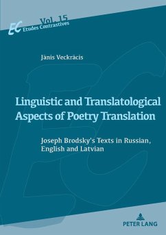Linguistic and Translatological Aspects of Poetry Translation - Veckracis, Janis