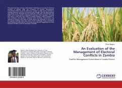An Evaluation of the Management of Electoral Conflicts in Zambia - Magasu, Oliver