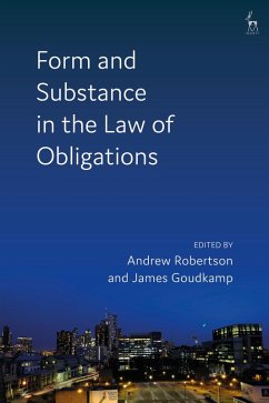 Form and Substance in the Law of Obligations (eBook, ePUB)