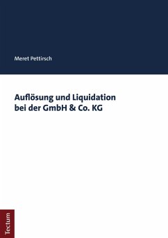 Auflösung und Liquidation bei der GmbH & Co. KG (eBook, PDF) - Pettirsch, Meret