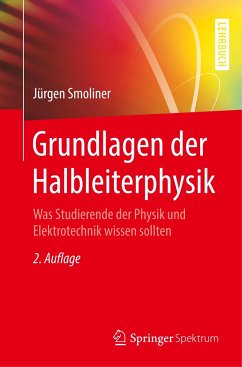 Grundlagen der Halbleiterphysik - Smoliner, Jürgen