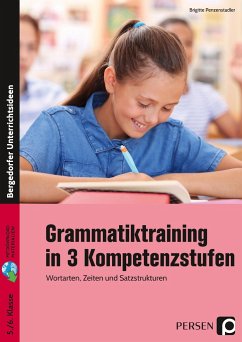 Grammatiktraining in 3 Kompetenzstufen 5./6. Kl. - Penzenstadler, Brigitte