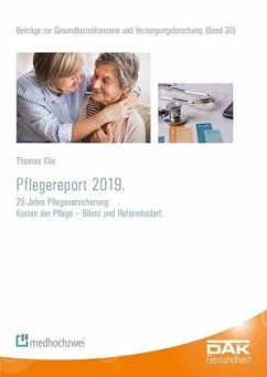 Pflegereport 2019 - Klie, Thomas
