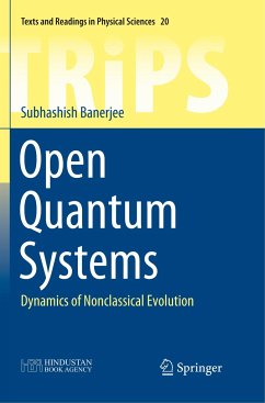 Open Quantum Systems - Banerjee, Subhashish