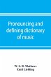 Pronouncing and defining dictionary of... - Bild 1
