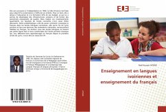 Cover Enseignement en langues ivoiriennes et enseignement du français
