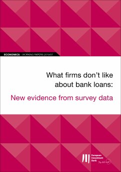 EIB Working Papers 2019/07 - What firms don't like about bank loans: New evidence from survey data (eBook, ePUB)