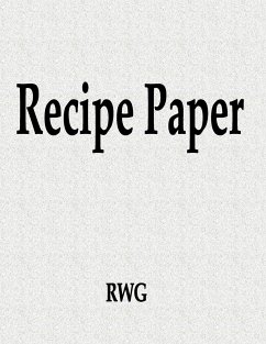 Recipe Paper - Rwg