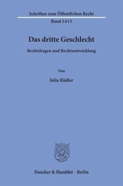 Cover Das dritte Geschlecht.