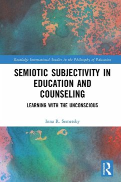 Cover Semiotic Subjectivity in Education and Counseling (eBook, ePUB)