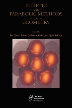 Elliptic and Parabolic Methods in Geometry (eBook, PDF)