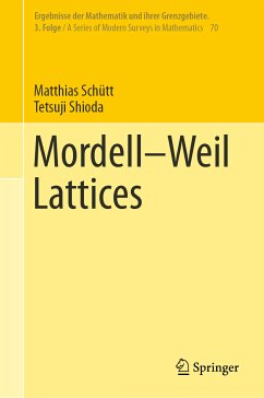 Mordell–Weil Lattices (eBook, PDF) - Schütt, Matthias; Shioda, Tetsuji