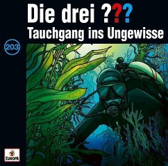 Tauchgang ins Ungewisse / Die drei Fragezeichen - Hörbuch Bd.203 (1 Audio-CD)