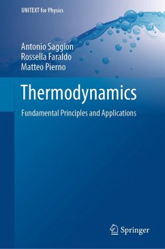 Thermodynamics (eBook, PDF) - Saggion, Antonio; Faraldo, Rossella; Pierno, Matteo