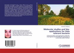 Molecular studies and bio-applications for Halo tolerant bacteria
