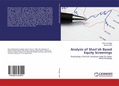 Analysis of Shari¿ah Based Equity Screenings
