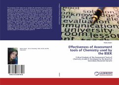 Effectiveness of Assessment tools of Chemistry used by the BSEK