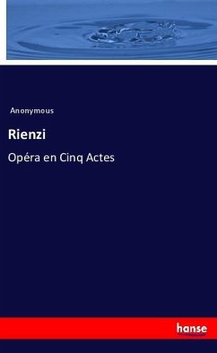 Rienzi - Anonym