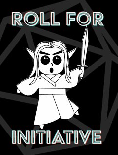 Roll For Initiative - RPG Notebook - Mantablast