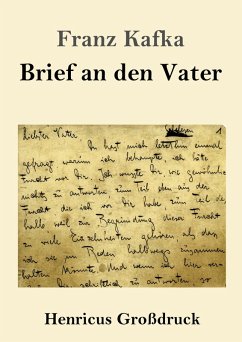 Brief an den Vater (Großdruck) - Kafka, Franz