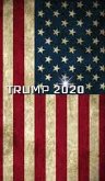 Trump American Flag 2020 Creative Journal