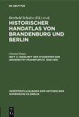 Herkunft der Studenten der Universität Frankfurt/O. 1506-1810 (eBook, PDF)