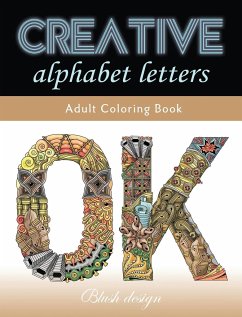 Creative Alphabet letters - Design, Blush