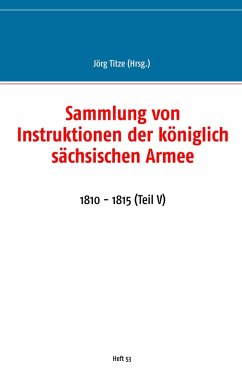Cover Sammlung von Instruktionen der königlich sächsischen Armee (eBook, ePUB)
