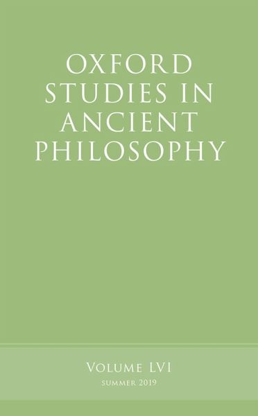 Oxford Studies in Ancient Philosophy, Volume 56 (eBook, PDF) Oxford Studies in Ancient Philosophy, Volume 56 (eBook, PDF)
